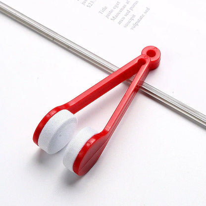 Nettoyant pour verres en microfibre 2-en-1