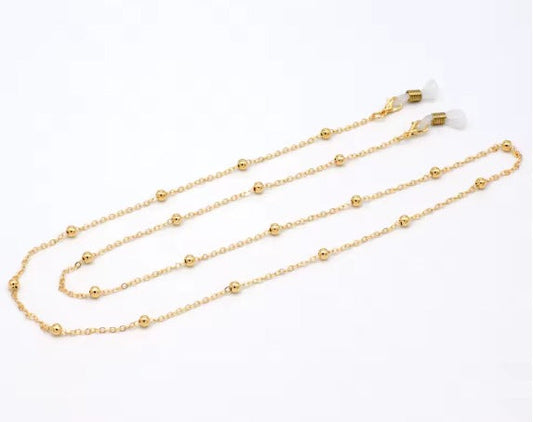 Poliertes Kettchen – Elegantes Brillenaccessoire