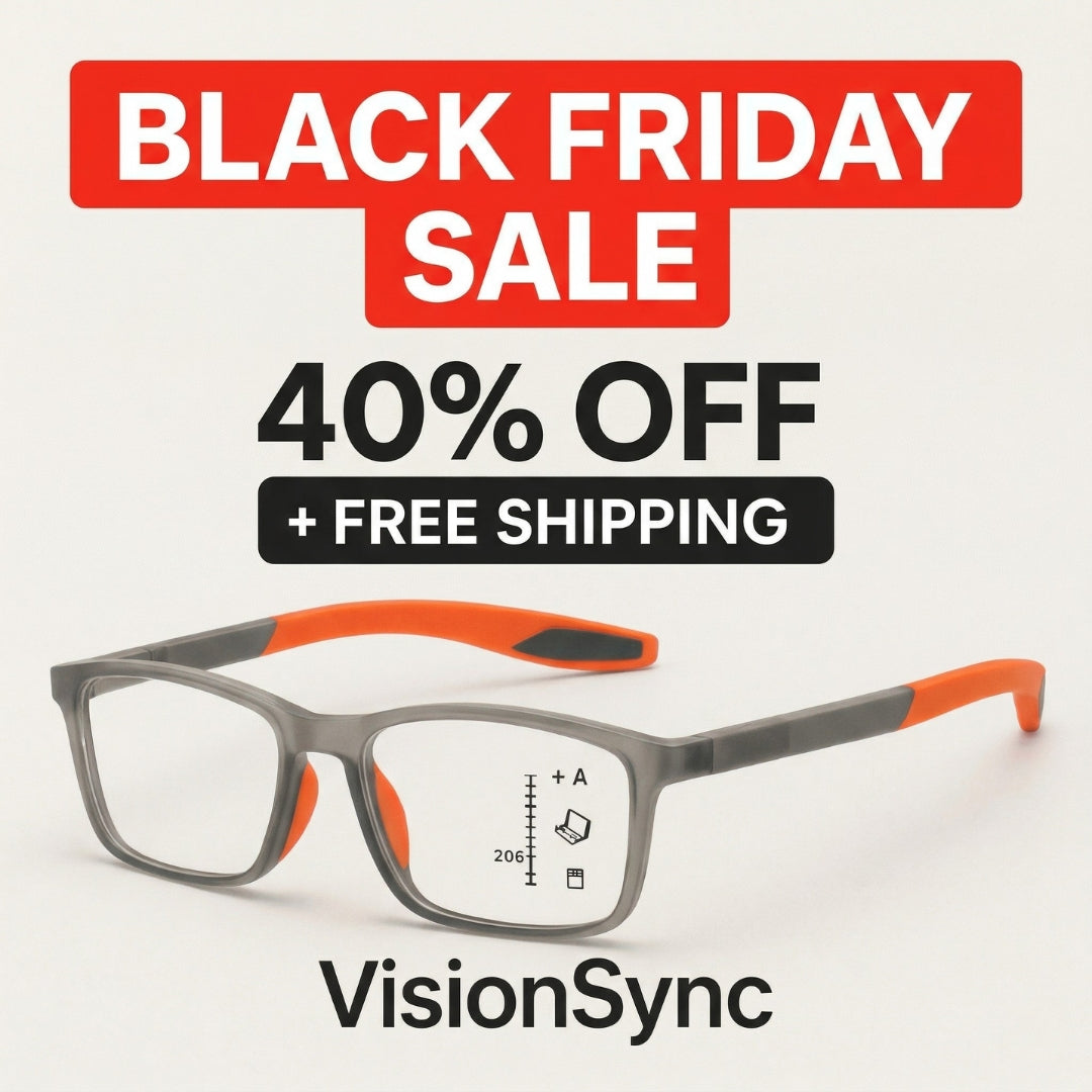 VisionSync Multifokalbrille + Geschenk [Adaptive Technologie]