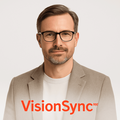 VisionSync Multifokalbrille + Geschenk [Adaptive Technologie]