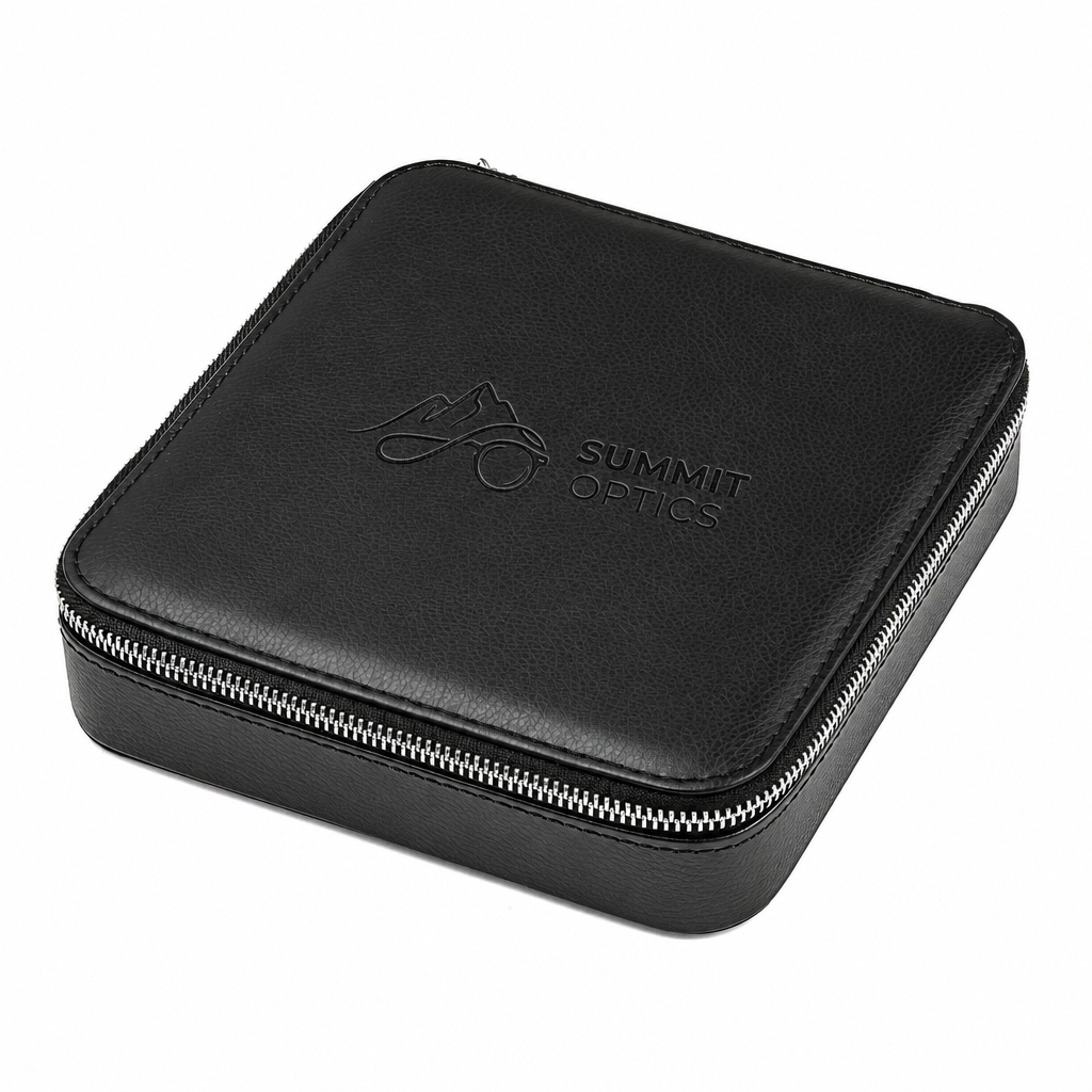 3 Piece Premium Eyewear Case - Black